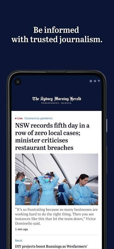 The Sydney Morning Herald स्क्रीनशॉट 0