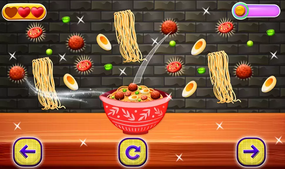 Crispy Noodles Cooking Game Captura de tela 3