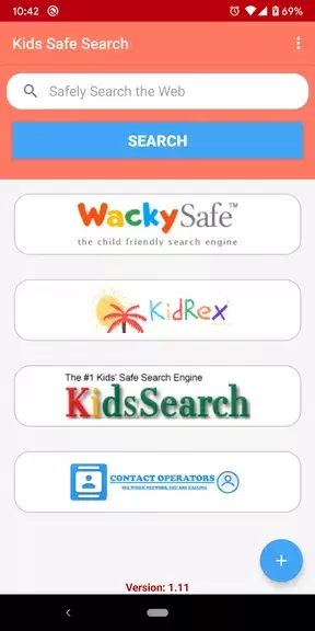 Kids Safe Search Captura de pantalla 2