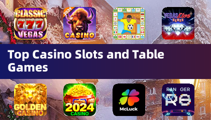 Las mejores tragamonedas de casino y juegos de mesa