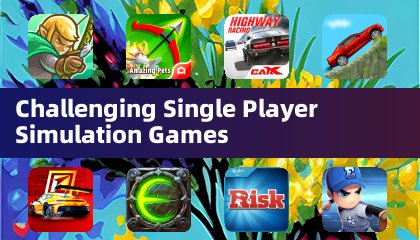 Challenging Single Player Simulation Games