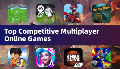 Top wettbewerbsfähige Multiplayer -Online -Spiele