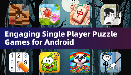Nakikilahok ng mga solong laro ng puzzle ng player para sa Android
