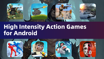 Mataas na laro ng pagkilos ng intensity para sa Android