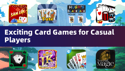 Nakatutuwang mga laro ng card para sa mga kaswal na manlalaro