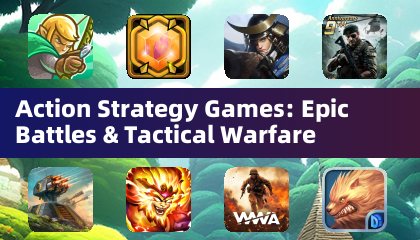 Mga Larong Diskarte sa Aksyon: Epic Battles & Tactical Warfare