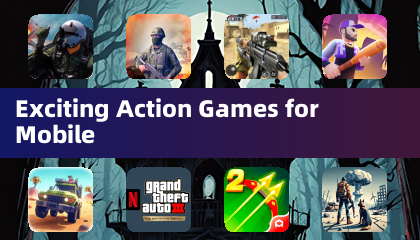 Spannende Action-Spiele für Mobilgeräte