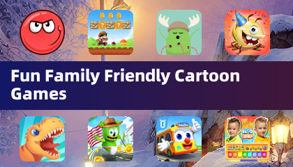 Fun Family Friendly Cartoon Games