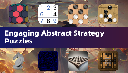 Engaging Abstract Strategy Puzzles