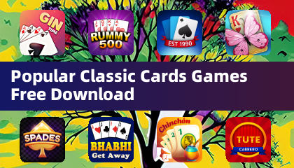 Popular Classic Cards Games Free Download