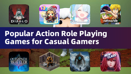 Popular Action Role Playing Games for Casual Gamers