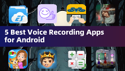 Android 向けのベスト 5 音声録音アプリ