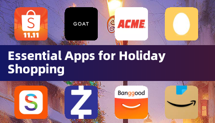 Essential Apps for Holiday Shopping