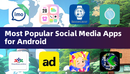 Android向け人気のソーシャルメディアアプリ