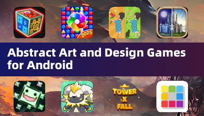 抽象芸術とデザインゲーム Android用