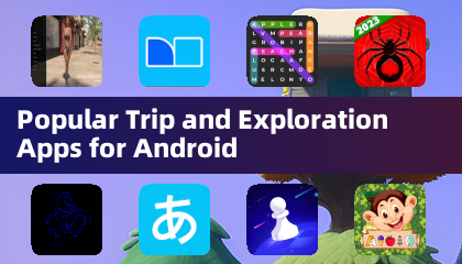 Beliebte Reise- und Erkundungs-Apps für Android
