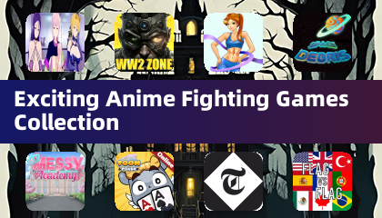 迫力満点のアニメ格闘ゲームコレクション