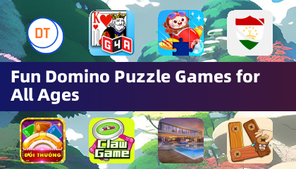 全年代向け楽しいドミノパズルゲーム